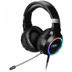 NOD DEPLOY USB Gaming Headset με RGB LED φωτισμό, δόνηση και χειριστήριο. 